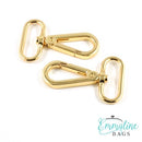 Emmaline Swivel Snap - Hooks Flat Profile 2PK
