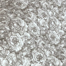 Tonal Grey Floral Flannel 108” $14.96/M