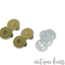 Emmaline Magnetic Snaps Closures 18mm (3/4") SLIM (2 PACK)
