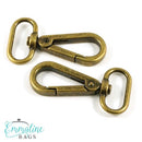 Emmaline Swivel Snap - Hooks Flat Profile 2PK