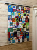 T-Shirt Memory Quilt Sample