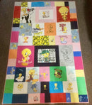 T-Shirt Memory Quilt Sample