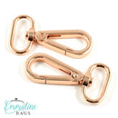 Emmaline Swivel Snap - Hooks Flat Profile 2PK