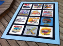 T-Shirt Memory Quilt Sample